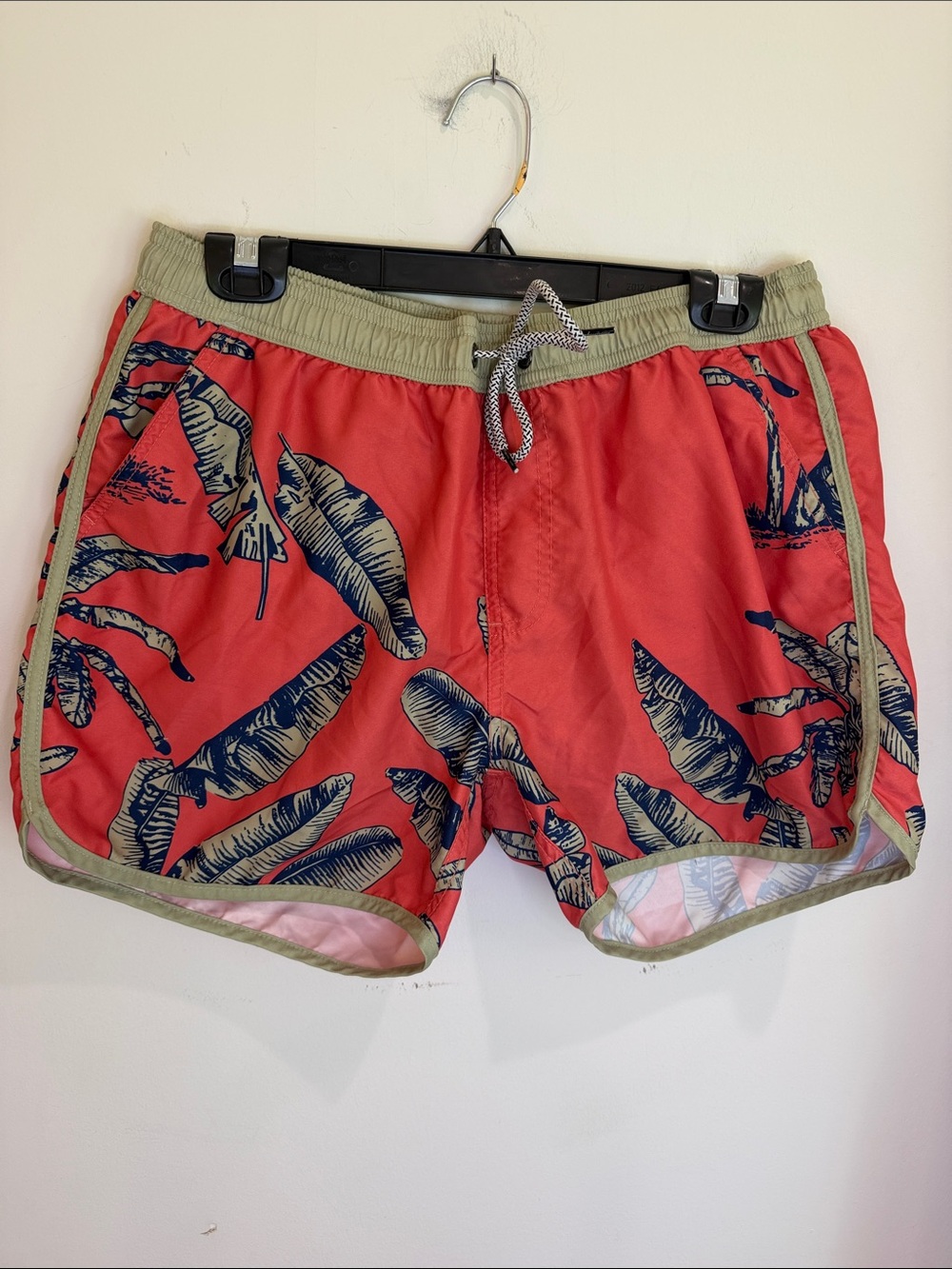 Maamgic Men's Tropical Print Swim Shorts/Trunks